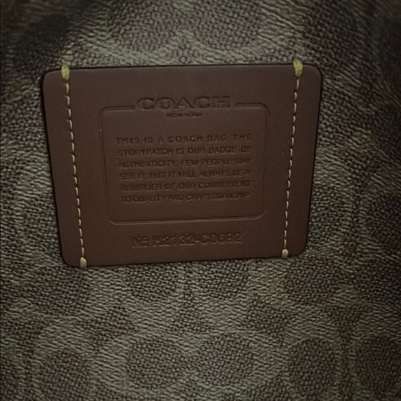 Coach blue Leather Tote Bag - Picture 2 of 8